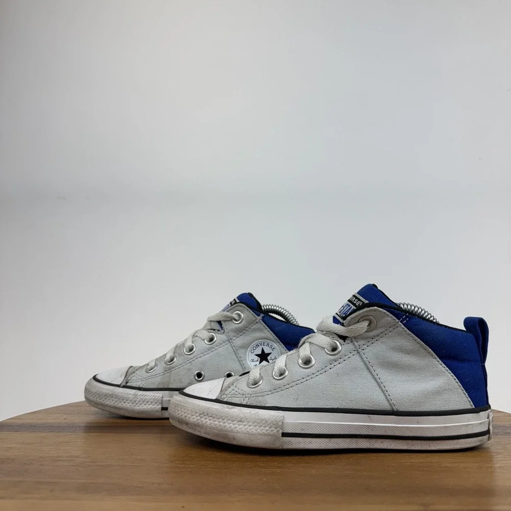 Little Kids Converse Chuck Taylor All Star Axel Gray High Top Sneakers Size 13 C